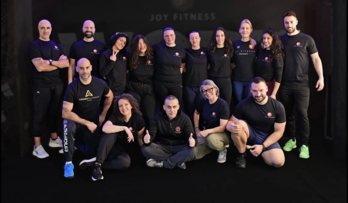 Lo staff di Joy Fitness Giulianova al completo